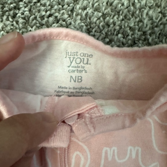 Pink Elephant Onesie - Picture 2 of 2